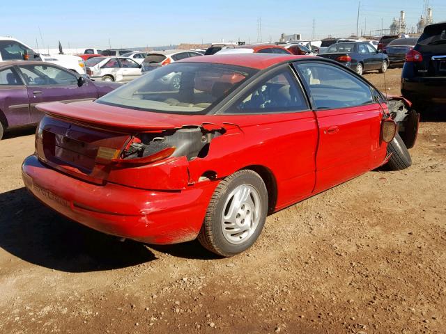 1G8ZH1277WZ194895 - 1998 SATURN SC2 RED photo 4