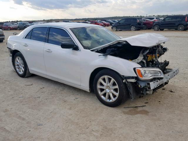 2C3CCAAGXDH551693 - 2013 CHRYSLER 300 WHITE photo 1