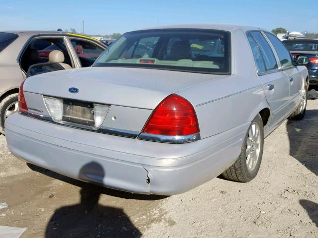 2FAFP74V58X130332 - 2008 FORD CROWN VICT GRAY photo 4