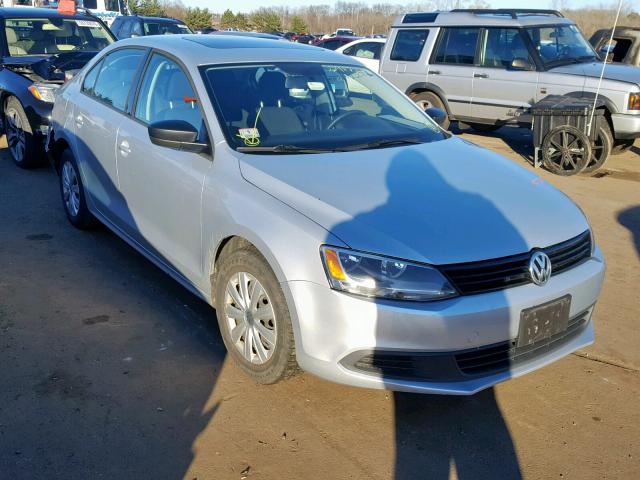 3VW2K7AJXDM269092 - 2013 VOLKSWAGEN JETTA BASE Արծաթագույն լուսանկար 1