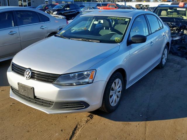 3VW2K7AJXDM269092 - 2013 VOLKSWAGEN JETTA BASE Արծաթագույն լուսանկար 2