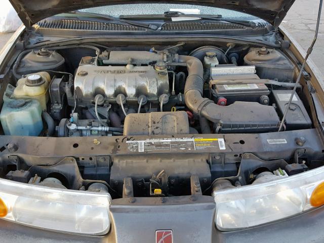 1G8ZH5288YZ223470 - 2000 SATURN SL1 GREEN photo 7