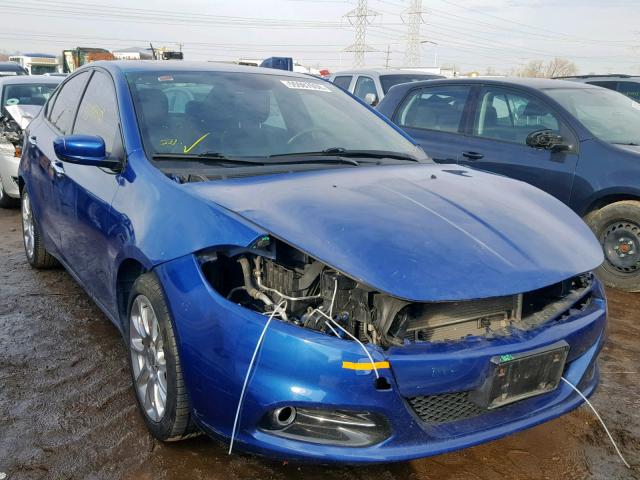 1C3CDFCA2DD293279 - 2013 DODGE DART LIMIT BLUE photo 1