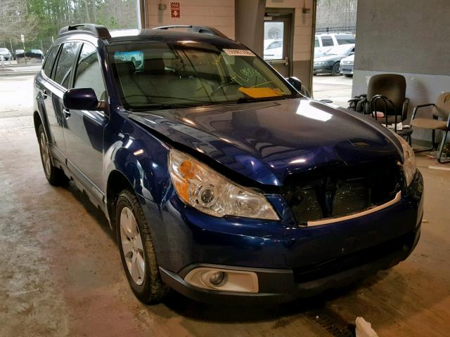 4S4BRCCC9B3320744 - 2011 SUBARU OUTBACK 2. BLUE photo 1