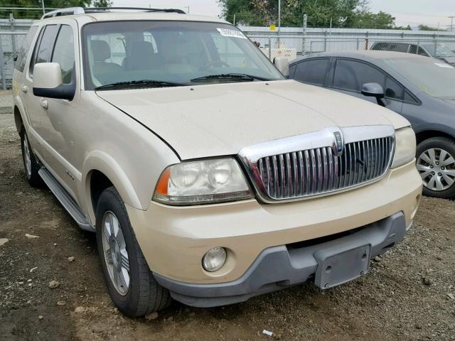 5LMEU68H65ZJ16645 - 2005 LINCOLN AVIATOR 金色 照片 1