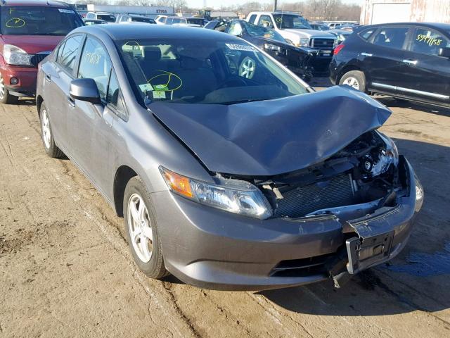 19XFB5F53CE003488 - 2012 HONDA CIVIC NATU GRAY photo 1