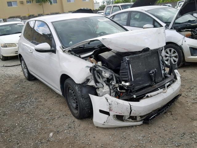 WVWAA7AJ3AW301507 - 2010 VOLKSWAGEN GOLF 白色 照片 1