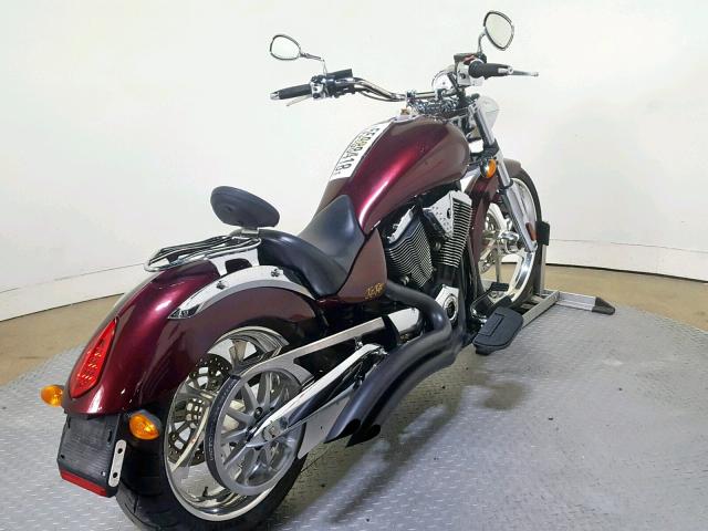 5VPLB26D583002271 - 2008 VICTORY MOTORCYCLES VEGAS LOW MAROON photo 8