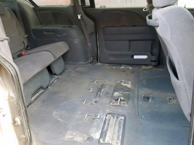 5FNRL38235B036716 - 2005 HONDA ODYSSEY LX SILVER photo 6