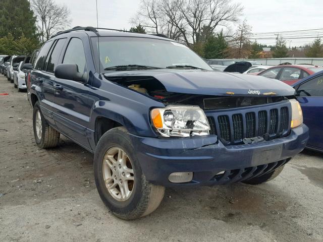 1J4G258S8YC371343 - 2000 JEEP GRAND CHER BLUE photo 1