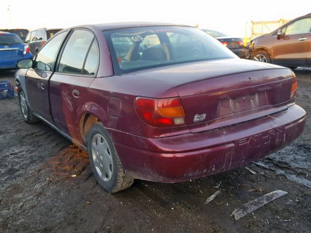 1G8ZH52881Z264915 - 2001 SATURN SL1 RED photo 3