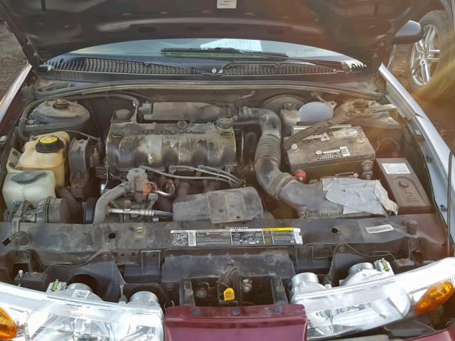 1G8ZH52881Z264915 - 2001 SATURN SL1 RED photo 7