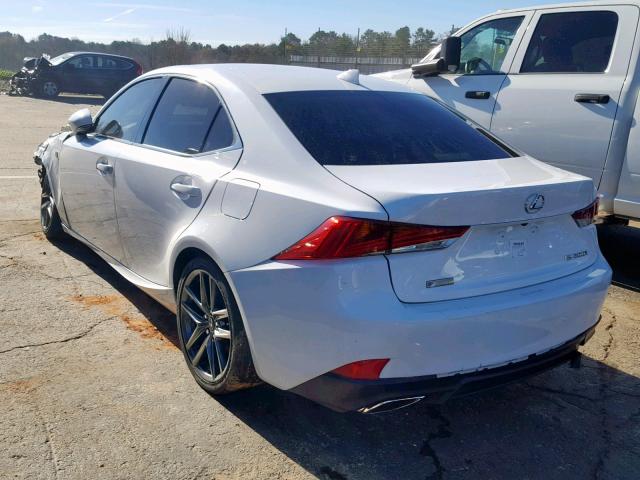 JTHBA1D26H5052785 - 2017 LEXUS IS 200T WHITE photo 3