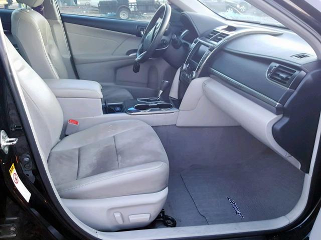 4T1BD1FK5DU065867 - 2013 TOYOTA CAMRY HYBR BLUE photo 5