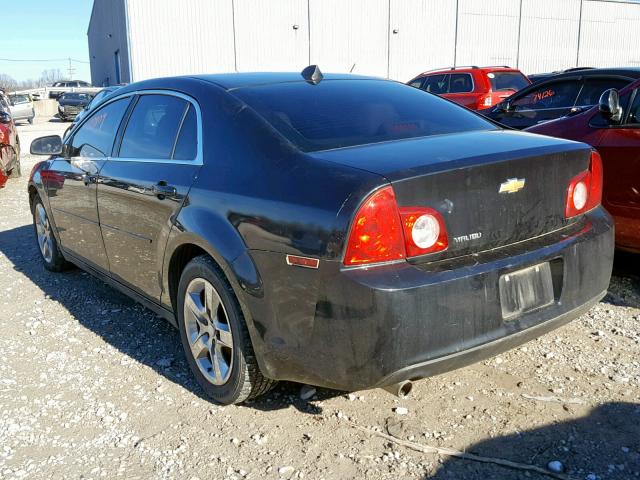 1G1ZB5E03CF283138 - 2012 CHEVROLET MALIBU LS შავი ფოტო 3