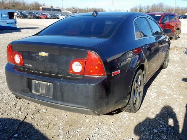 1G1ZB5E03CF283138 - 2012 CHEVROLET MALIBU LS შავი ფოტო 4