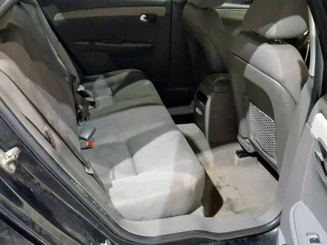 1G1ZB5E03CF283138 - 2012 CHEVROLET MALIBU LS შავი ფოტო 6