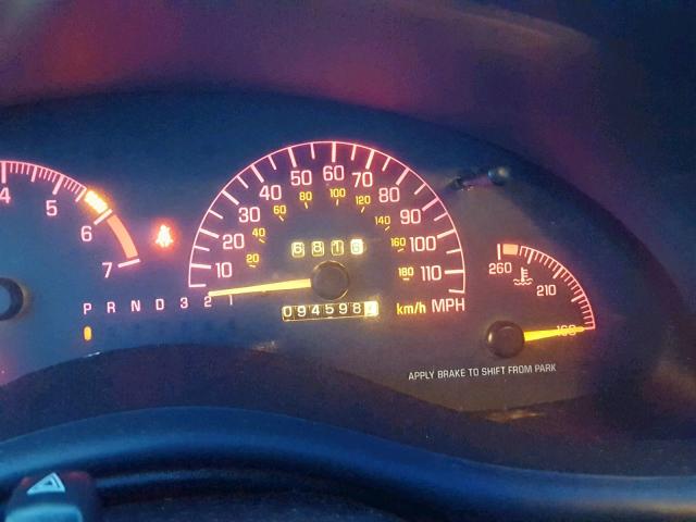 1G2WK52JX3F168306 - 2003 PONTIAC GRAND PRIX WHITE photo 8