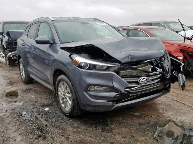 KM8J3CA49HU314373 - 2017 HYUNDAI TUCSON LIM GRAY photo 1