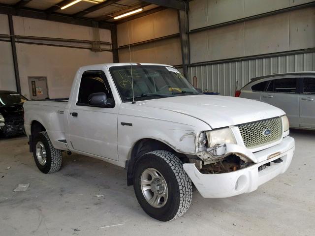 1FTYR10U61PA35619 - 2001 FORD RANGER WHITE photo 1