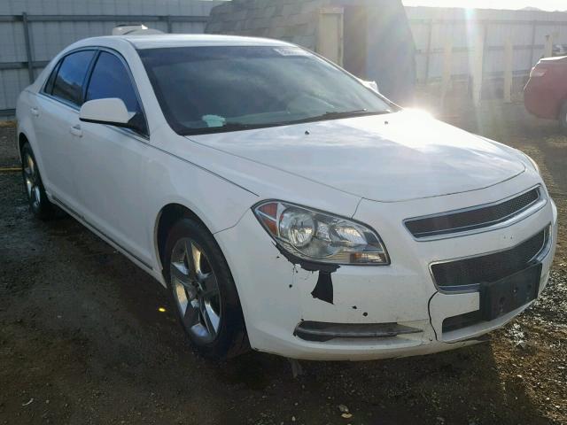 1G1ZC5E04AF183592 - 2010 CHEVROLET MALIBU 1LT WHITE photo 1