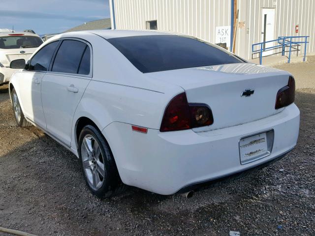 1G1ZC5E04AF183592 - 2010 CHEVROLET MALIBU 1LT WHITE photo 3