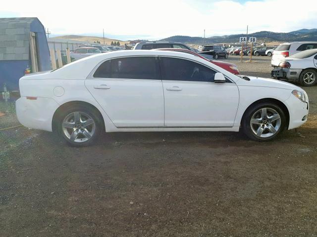 1G1ZC5E04AF183592 - 2010 CHEVROLET MALIBU 1LT WHITE photo 9