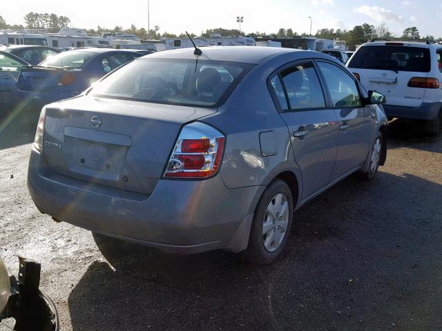 3N1AB61E48L685990 - 2008 NISSAN SENTRA 2.0 GRAY photo 4