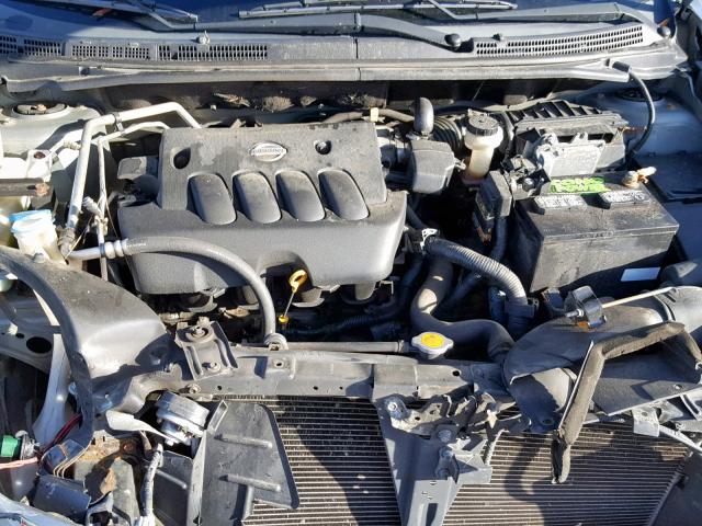 3N1AB61E48L685990 - 2008 NISSAN SENTRA 2.0 GRAY photo 7