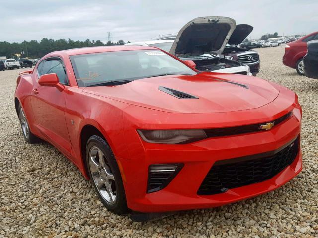 1G1FH1R72H0122887 - 2017 CHEVROLET CAMARO SS RED photo 1