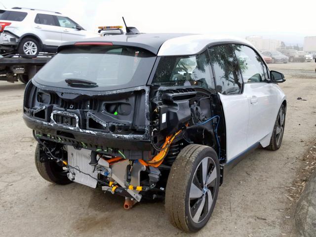 WBY1Z4C5XFV502596 - 2015 BMW I3 REX WHITE photo 4