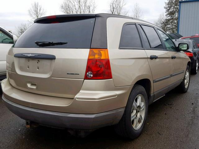 2A4GF48486R716665 - 2006 CHRYSLER PACIFICA GOLD photo 4