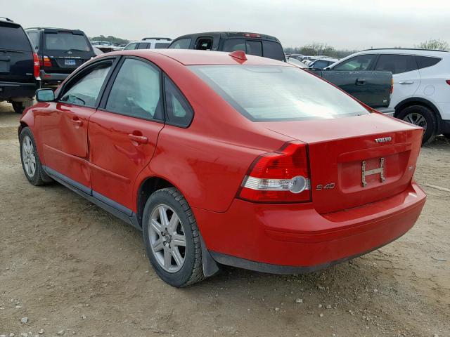 YV1MS382152104036 - 2005 VOLVO S40 2.4I RED photo 3