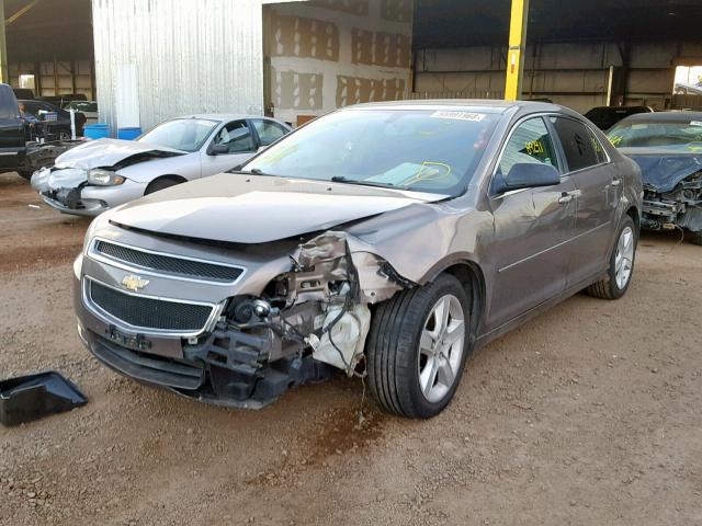 1G1ZB5E1XBF286450 - 2011 CHEVROLET MALIBU LS TAN photo 2