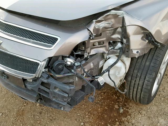 1G1ZB5E1XBF286450 - 2011 CHEVROLET MALIBU LS TAN photo 9