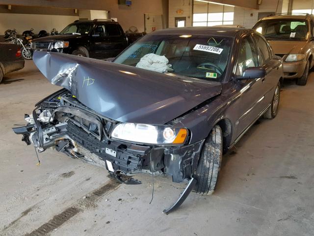 YV1RS592662552578 - 2006 VOLVO S60 2.5T GRAY photo 2
