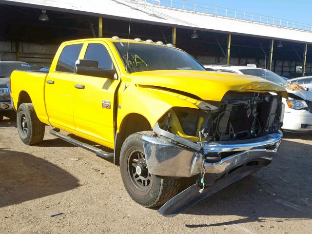 3C6TD5CT3CG115901 - 2012 DODGE RAM 2500 S YELLOW photo 1