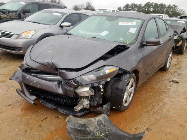 1C3CDFBB7GD591499 - 2016 DODGE DART SXT BLACK photo 2