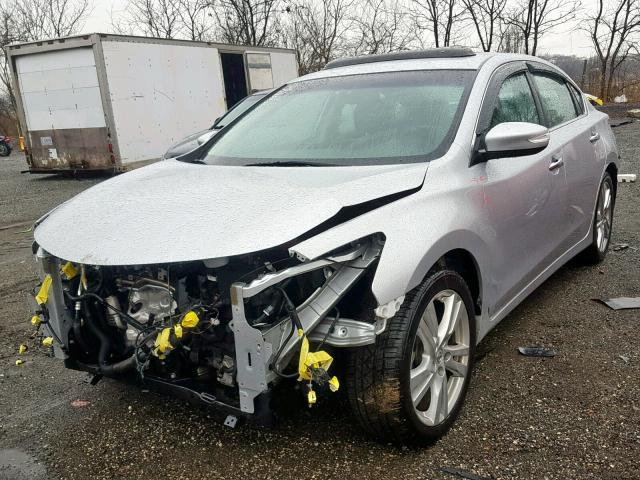 1N4BL3AP2FC462845 - 2015 NISSAN ALTIMA 3.5 SILVER photo 2