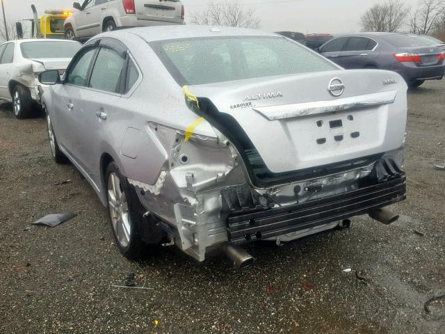 1N4BL3AP2FC462845 - 2015 NISSAN ALTIMA 3.5 SILVER photo 3