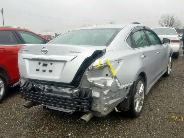 1N4BL3AP2FC462845 - 2015 NISSAN ALTIMA 3.5 SILVER photo 4