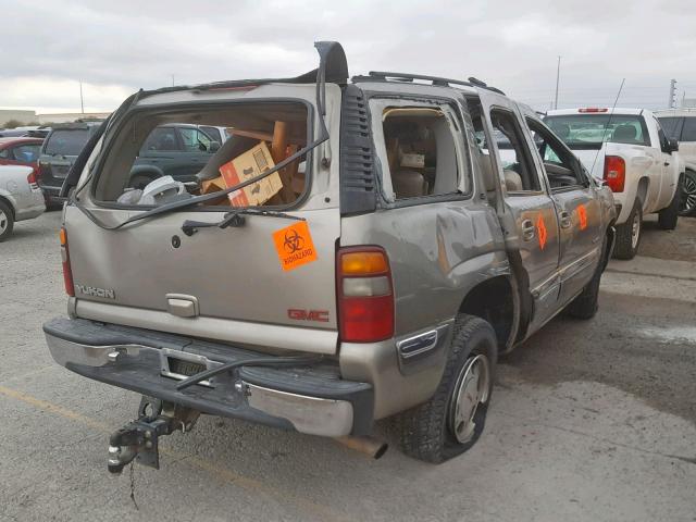 1GKEK13T51J148690 - 2001 GMC YUKON TAN photo 4