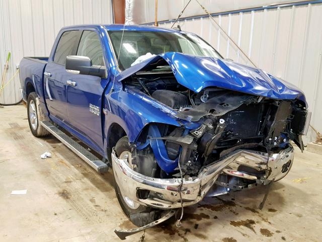 3C6RR7LT8HG769890 - 2017 RAM 1500 SLT BLUE photo 1