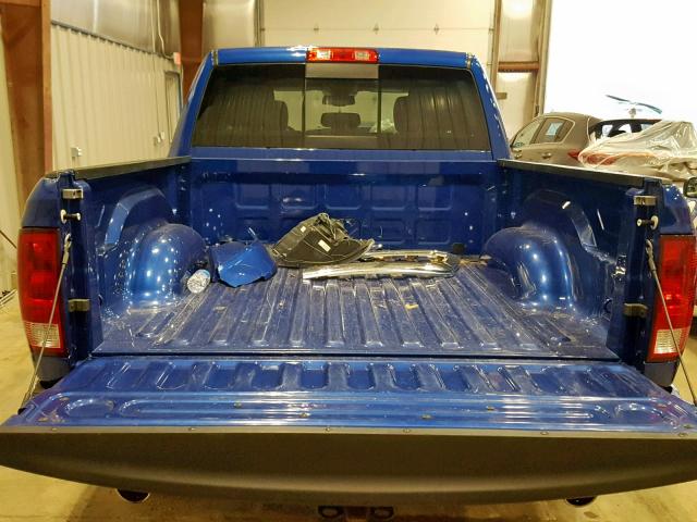 3C6RR7LT8HG769890 - 2017 RAM 1500 SLT BLUE photo 9