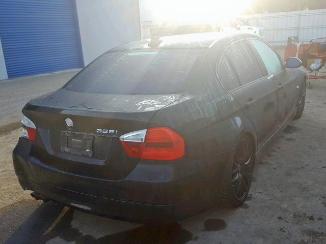 WBAVC535X7FZ70685 - 2007 BMW 328 I SULE BLACK photo 4