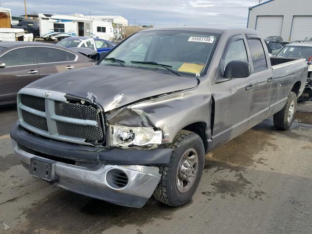 3D7KA28643G811865 - 2003 DODGE RAM 2500 S BLACK photo 2