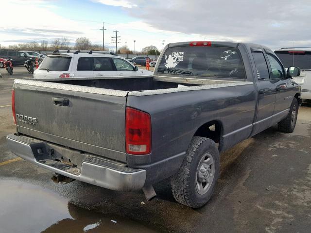 3D7KA28643G811865 - 2003 DODGE RAM 2500 S BLACK photo 4