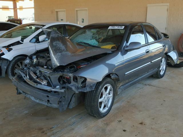 3N1BB51D71L121620 - 2001 NISSAN SENTRA SE GRAY photo 2