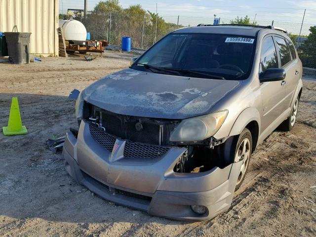 5Y2SL62814Z463935 - 2004 PONTIAC VIBE GRAY photo 2