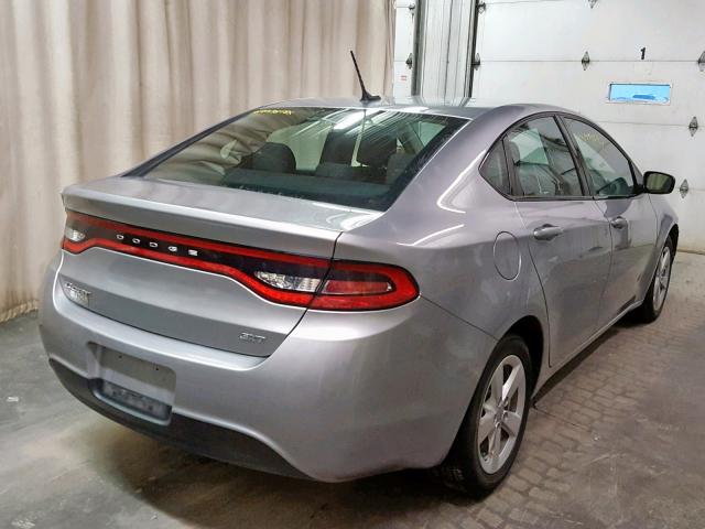 1C3CDFFA2GD814033 - 2016 DODGE DART SXT S SILVER photo 4